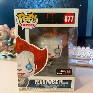 Funko Pop! Pennywise With Glow Bug #877 (GameStop Exclusive)